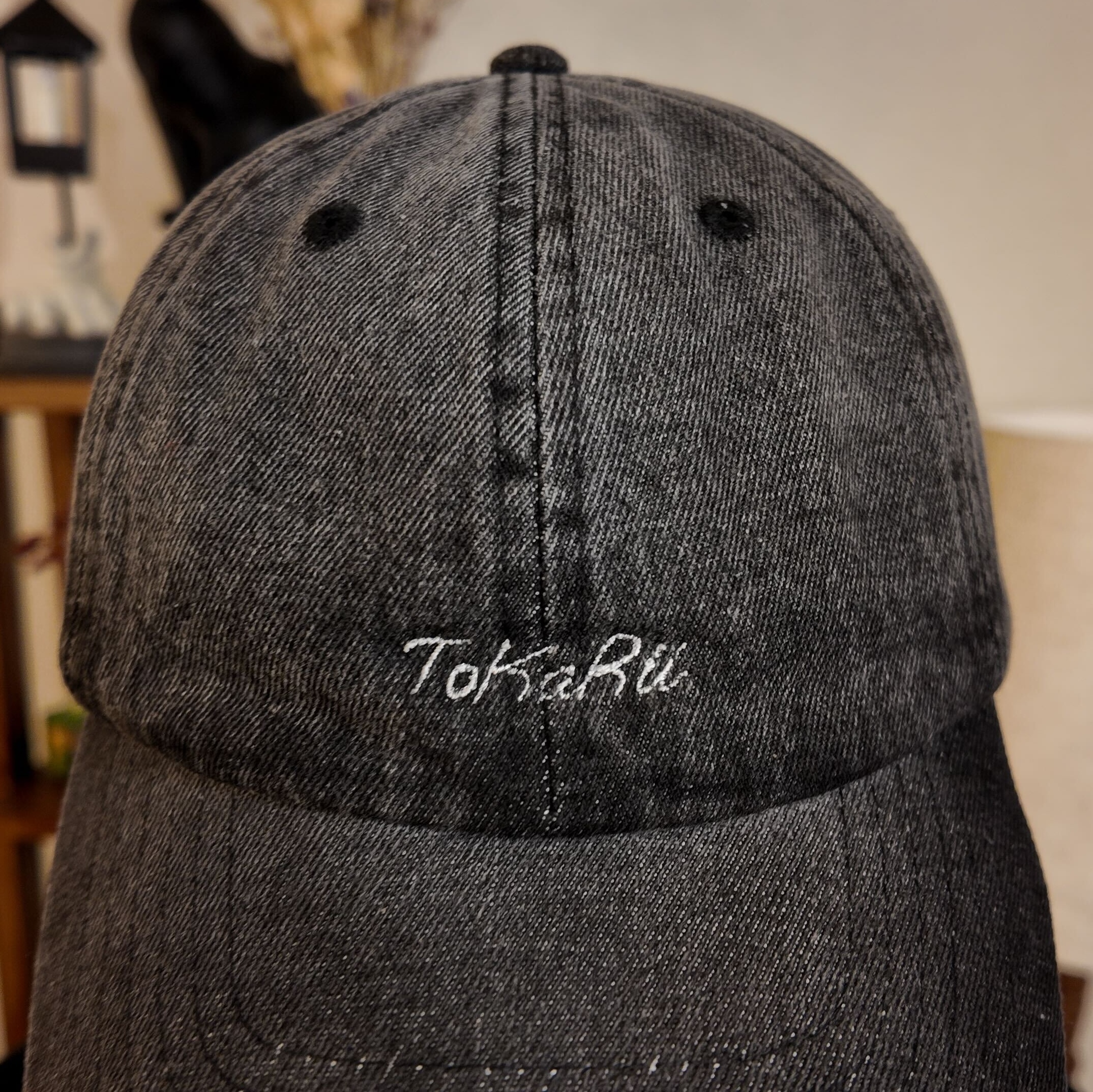 ToKaRiiデニムキャップ(BLACK/BLUE)