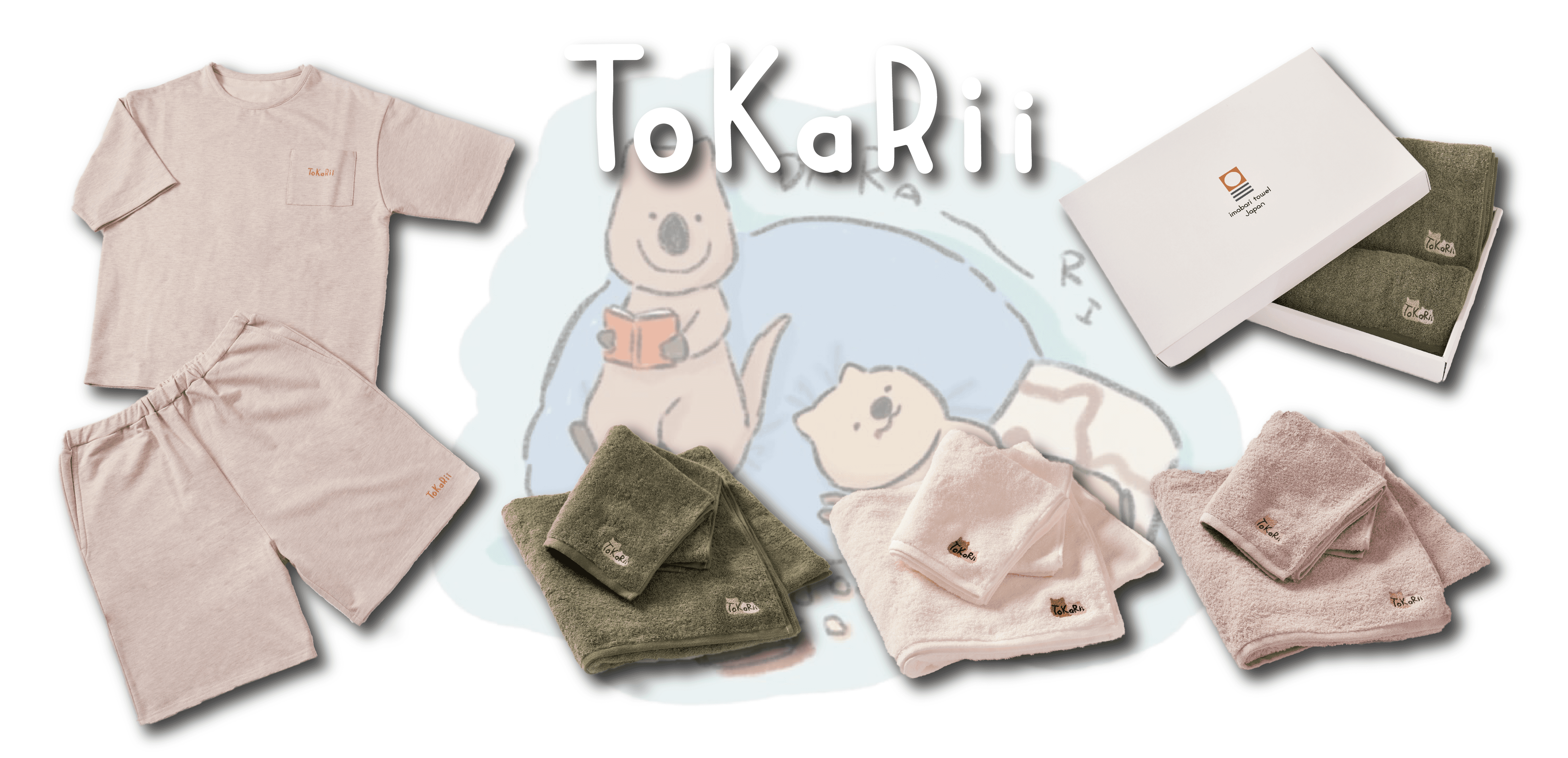 ToKaRii ルームウェア、ハンカチ、キーホルダーセット バナー__1_.png